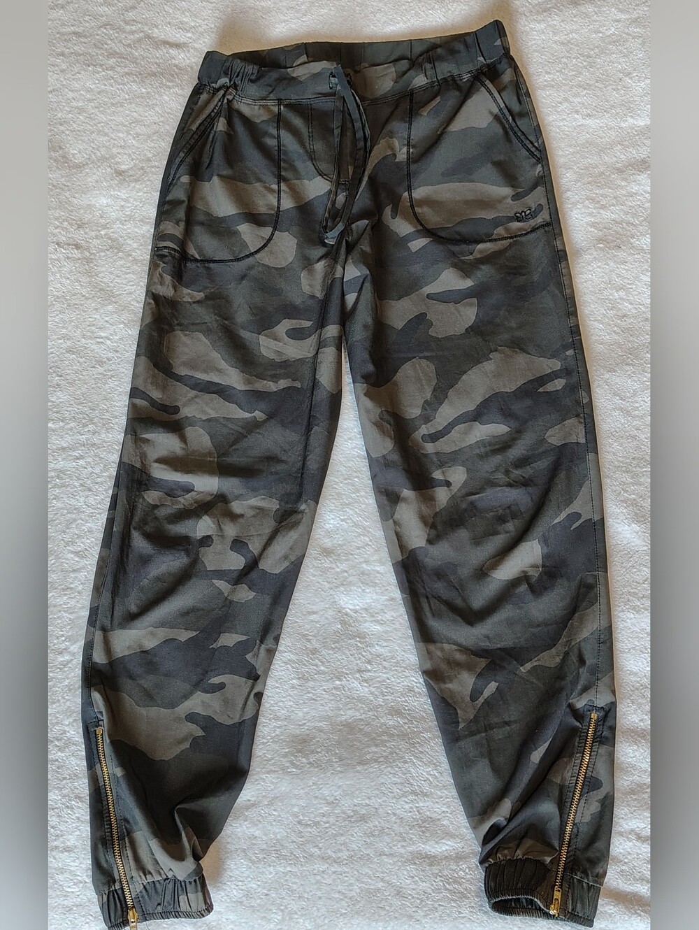 Albion Camo Joggers - Olive Green & Black